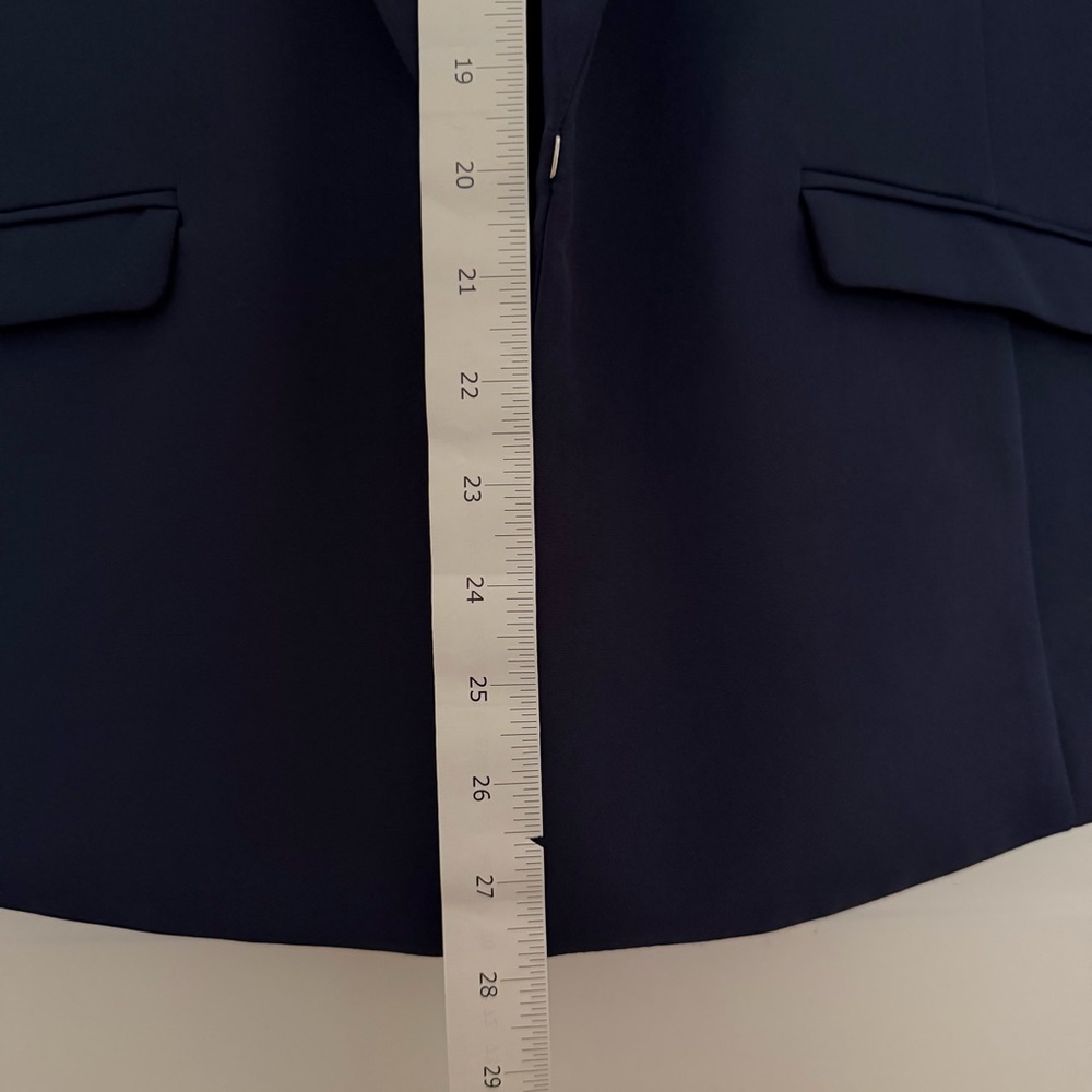 INC International Concepts Deep Blue Blazer - Picture 5 of 8